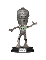 Аксессуар Фигурка Funko POP! Deluxe: Star Wars: IG-12 with Grogu #720