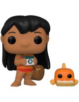 Аксессуар Фигурка Funko POP! Disney: Lilo & Stitch: Lilo with Pudge #1047