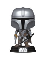 Аксессуар Фигурка Funko POP! Star Wars: Mandalorian: Mandalorian with Darksaber #663