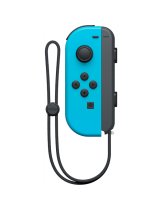 Аксессуар Контроллер Joy-Con левый (неоновый синий) (Neon Blue) (Б/У)