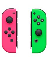 Аксессуар Joy-Con Pair (Neon Green/Neon Pink) (Б/У)