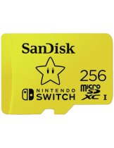 Аксессуар Карта памяти MicroSD 256GB SanDisk Class 10 Nintendo Cobranded V30 A1 UHS-I U3 (100/90 Mb/s)