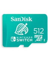 Аксессуар Карта памяти MicroSD 512GB SanDisk Class 10 Nintendo Cobranded V30 A1 UHS-I U3 (100/90 Mb/s)