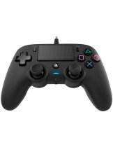 Аксессуар Проводной геймпад Nacon Wired Compact Controller, black (PS4/PC) (Б/У)