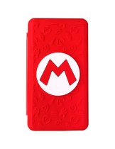 Аксессуар Кейс Nintendo Switch для хранения 24 картриджей Super Mario (Mario Logo)