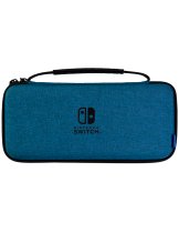 Аксессуар Nintendo Switch Защитный чехол Hori Slim Tough Pouch (Blue) для консоли Switch OLED (NSW-811U)