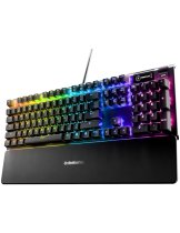Аксессуар Гибридная механическая игровая клавиатура с OLED-дисплеем SteelSeries Apex 5 (RUS)