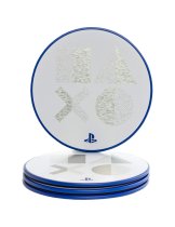 Аксессуар Металлические подставки под напитки Paladone: Playstation PS5 Metal Drink Coasters