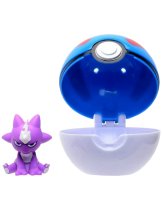 Аксессуар Фигурка и покебол Pokemon Clip n Go - Toxel & Great Ball