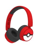 Аксессуар Беспроводная детская гарнитура Pokemon Pokeball (red)