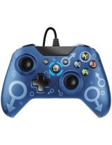 Аксессуар Джойстик проводной для PS3\PC Controller N-1, blue