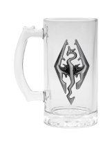 Аксессуар Кружка стеклянная Skyrim: Imperial Symbol