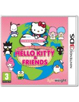 Диск Around The World with Hello Kitty and Friends (Б/У) [3DS]
