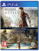 Диск Комплект игр Assassins Creed: Одиссея + Assassins Creed: Истоки (англ. версия) [PS4]