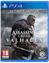 Диск Assassins Creed Вальгалла - Ultimate Edition (англ. версия) [PS4]