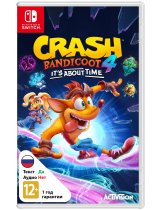 Диск Crash Bandicoot 4: Это Вопрос Времени (Its About Time) [Switch]