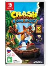 Диск Crash Bandicoot N. Sane Trilogy (Б/У) [Nswitch]