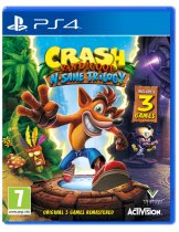 Диск Crash Bandicoot N. Sane Trilogy (Б/У) (без обложки) [PS4]