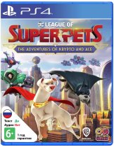 Диск DC Лига Суперпитомцы: Приключения Крипто и Туза (League of Super-Pets) [PS4]