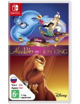 Диск Disney Classic Games: Aladdin and The Lion King [Switch]