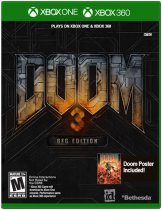 Диск Doom 3 BFG Edition (US) (Б/У) [Xbox One & Xbox 360]