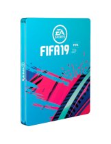 Диск FIFA 19 + Steelbook (Б/У) [PS4]