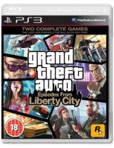 Диск Grand Theft Auto: Episodes from Liberty City (Б/У) [PS3]