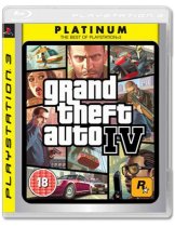 Диск Grand Theft Auto IV [Platinum] (Б/У) [PS3]