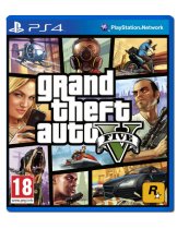 Диск Grand Theft Auto V (GTA 5) (Б/У) [PS4]