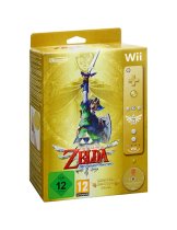 Диск The Legend of Zelda: Skyward Sword + Wii Remote Plus Gold (Б/У) [Wii]