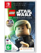 Диск LEGO Звездные Войны: Скайуокер Сага - Galactic Edition (код загрузки) [Switch]