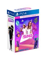 Диск Lets Sing 2025 + 2 микрофона [PS4]