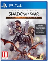 Диск Средиземье: Тени войны (Middle-earth: Shadow of War) - Definitive Edition (англ. версия) [PS4]