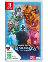 Диск Minecraft Legends - Deluxe Edition [Switch]
