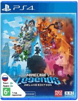 Диск Minecraft Legends - Deluxe Edition [PS4]