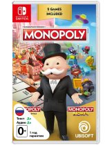 Диск Monopoly Переполох + Monopoly [Switch]