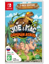 Диск New Joe & Mac: Caveman Ninja - T-Rex Edition [Switch]
