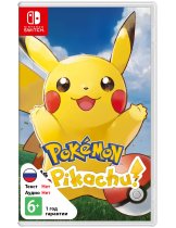 Диск Pokemon: Lets Go, Pikachu! [Switch]