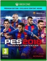 Диск Pro Evolution Soccer 2018 - Premium Edition [Xbox One]