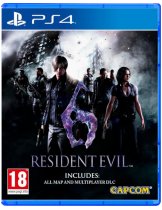 Диск Resident Evil 6 (Б/У) [PS4]
