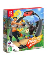 Диск Игра Ring Fit Adventure + обруч + ремень [Switch]