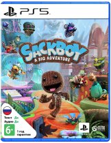 Диск Сэкбой: Большое приключение (Sackboy: A Big Adventure) (Б/У) [PS5]