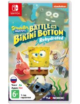Диск SpongeBob SquarePants: Battle For Bikini Bottom - Rehydrated [Switch]