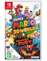 Диск Super Mario 3D World + Bowsers Fury (Б/У) [Switch]