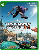 Диск Tony Hawks Pro Skater 3 + 4 [Xbox]