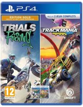 Диск Trials Rising Gold Edition + Trackmania Turbo [PS4]