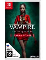 Диск Vampire: The Masquerade – Swansong [Switch]