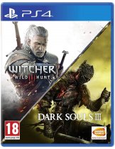 Диск Witcher 3: Wild Hunt & Dark Souls 3 [PS4]