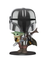 Аксессуар Фигурка Funko POP! Bobble: Star Wars: Mandalorian: Mandalorian with Child #380