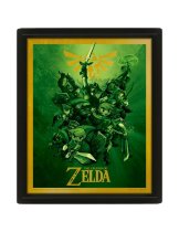 Аксессуар Постер лентикулярный Legend Of Zelda (Link)